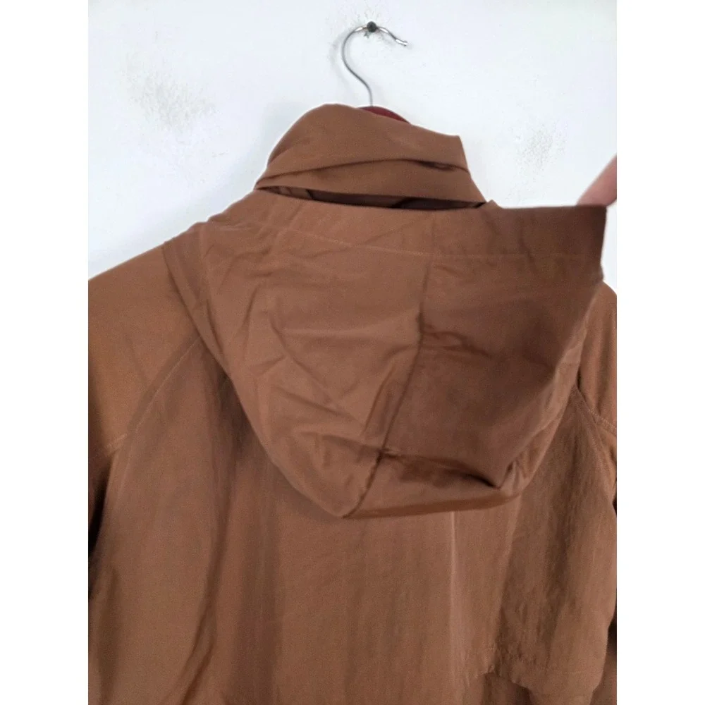 Lululemon Always Effortless Long Jacket Roasted Brown LW4BW9S Womens 6 - Picture 7 of 11